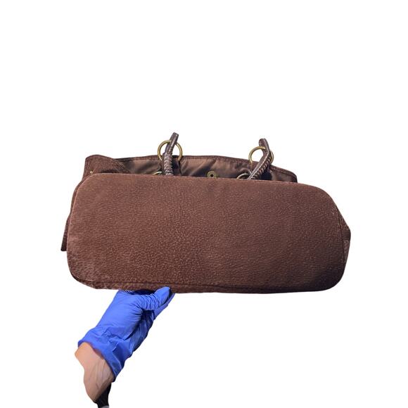 Bath & Body Works Women's Floral Embroidered Tote Bag Sequins Fall large - Picture 4 of 4